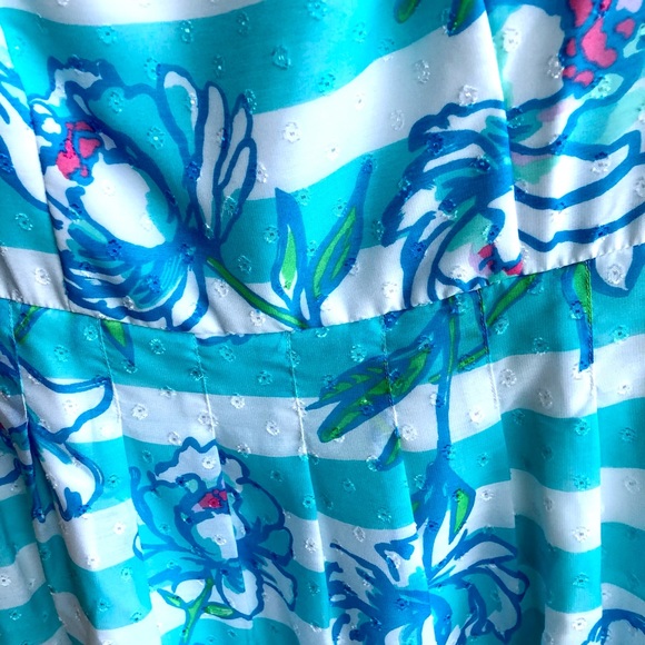 Lilly Pulitzer Posey dress Shorely Blue size 4 - Picture 5 of 14